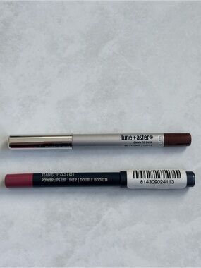 New Lune+Aster Gel Eyeliner and lip liner Pencil Samples